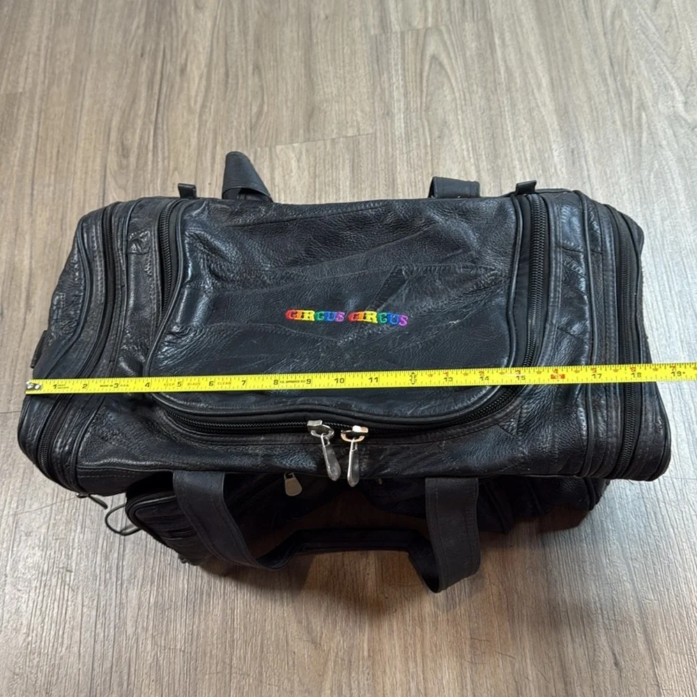 Circus Circus Bag - Vintage - Genuine Buffalo Leather- Navarre Leather Co